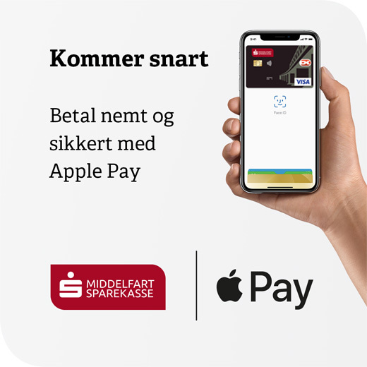Nu kan du snart betale med Apple Pay