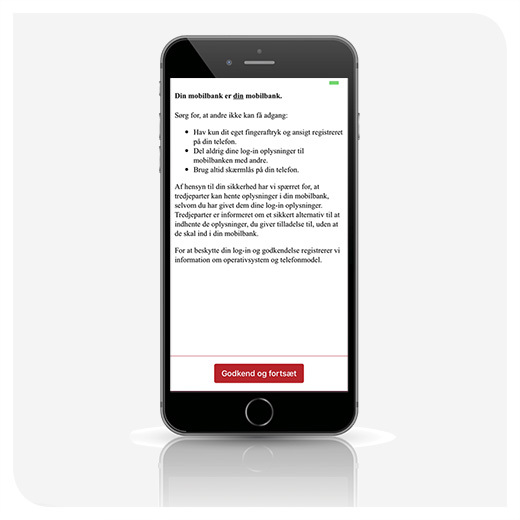 Ny version af mobilbanken